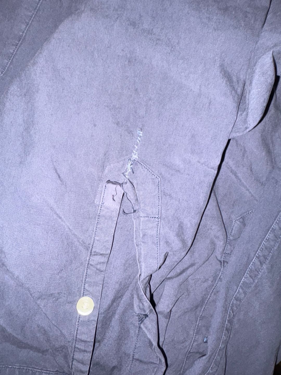 Polo Ralph Lauren Polo Ralph Lauren Shirt Mens M Blue Long Sleeve G.I. Shirt 8