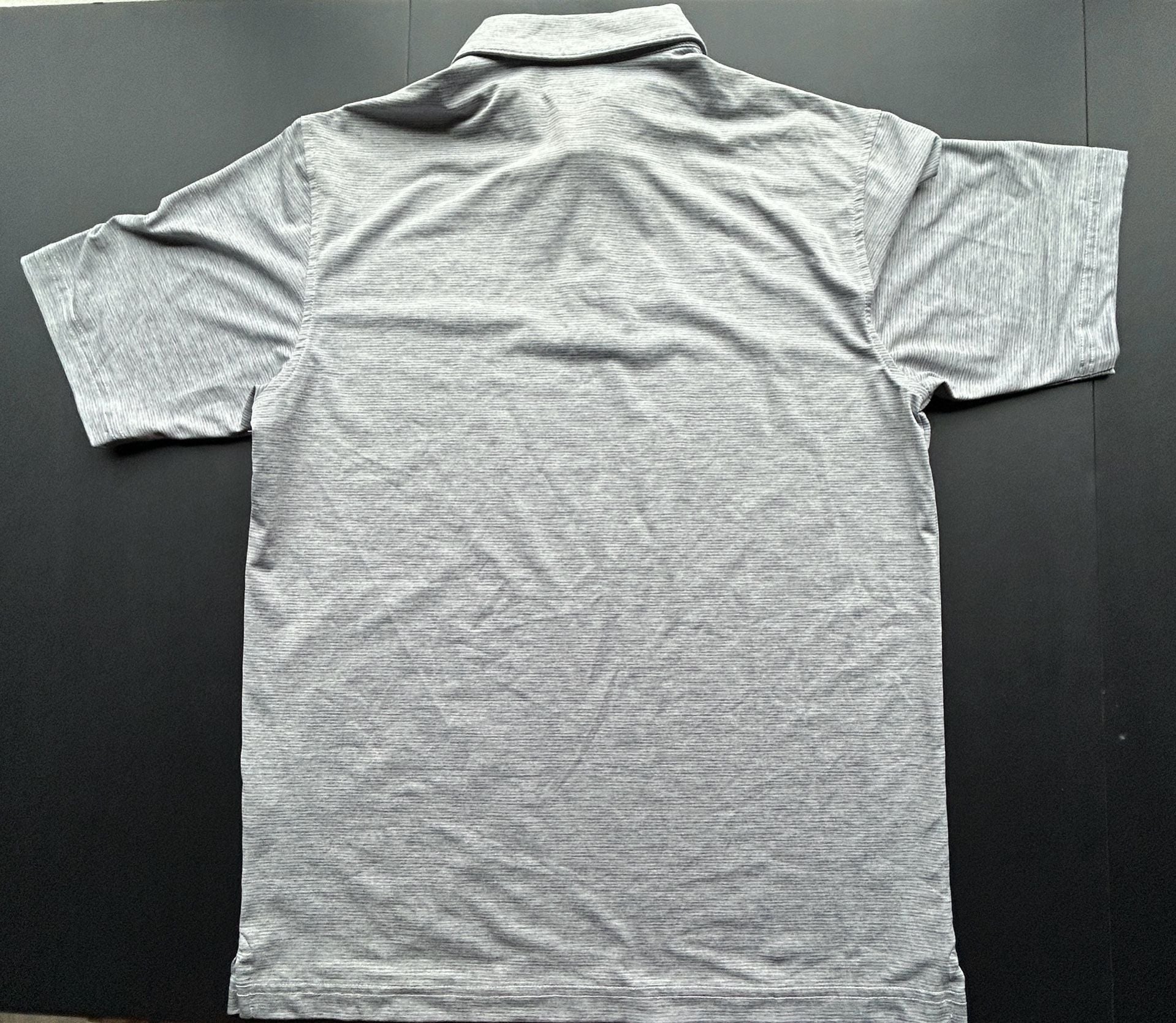 Vineyard Vines Performance Polo Size S Gray Striped 4