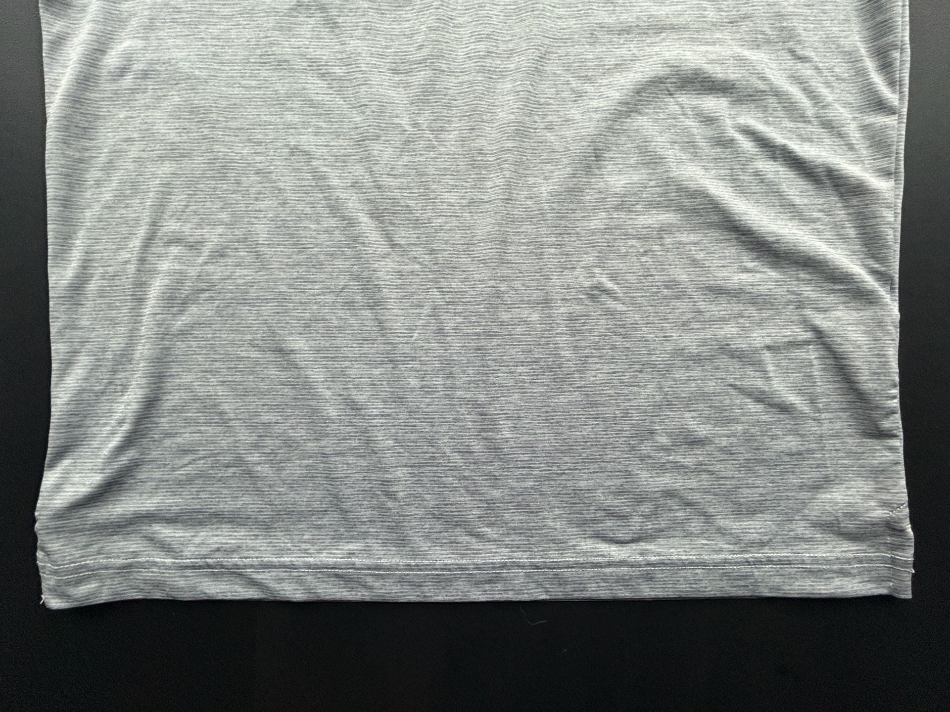 Vineyard Vines Performance Polo Size S Gray Striped 6