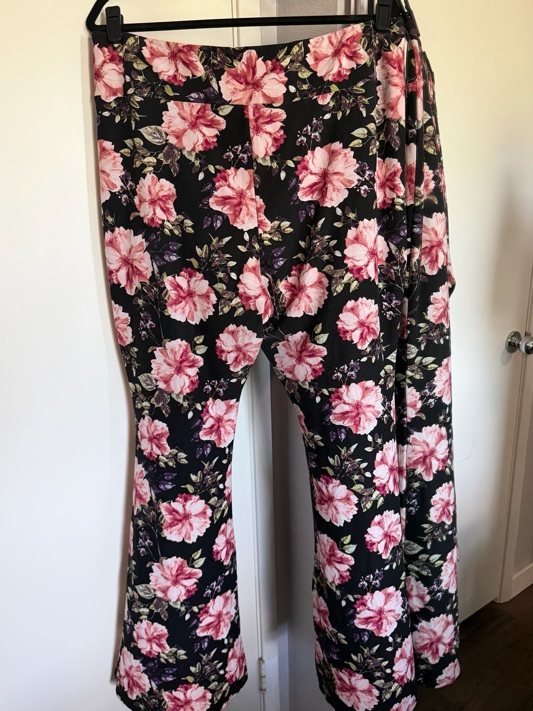 Floral Print Flare Pants 3