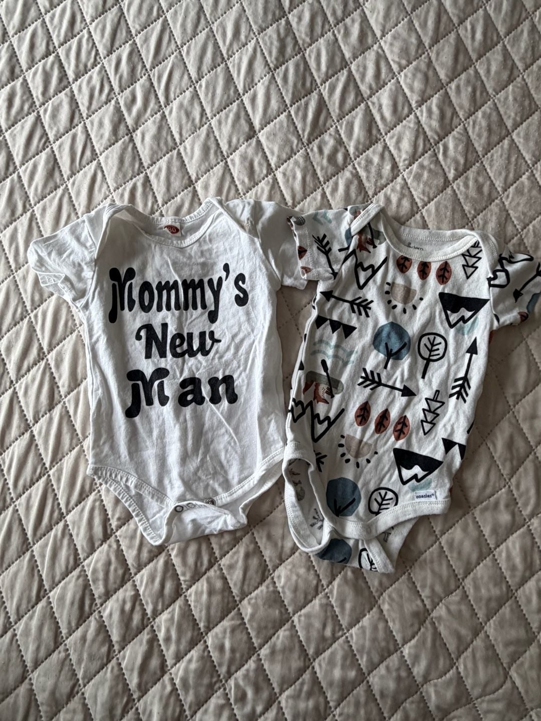 Gerber Baby Bodysuits Set of 2 1