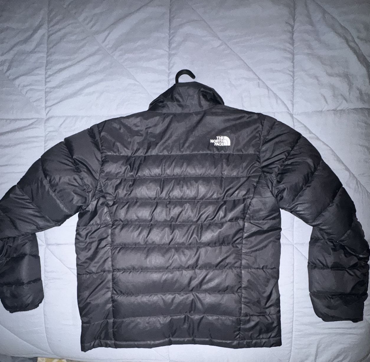 The North Face Puffer Jacket Size M Black Down Full Zip 6