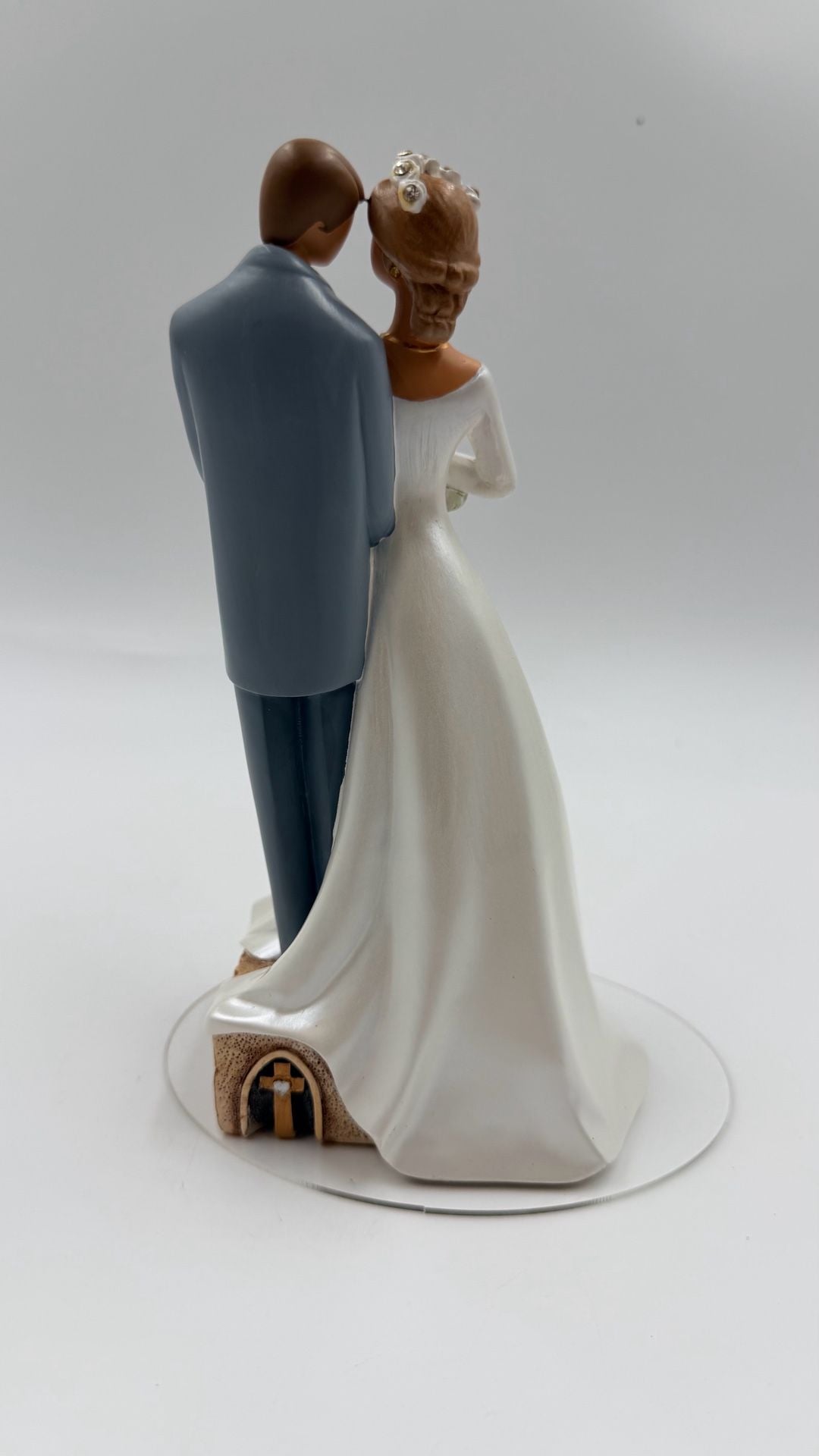 Wedding Cake Topper Legacy Of Love And the two shall become one Bible Mark 10:8 5