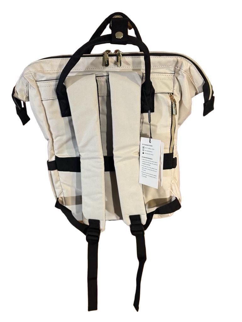 Lovevook Laptop Backpack Cream Black New With Tags 7