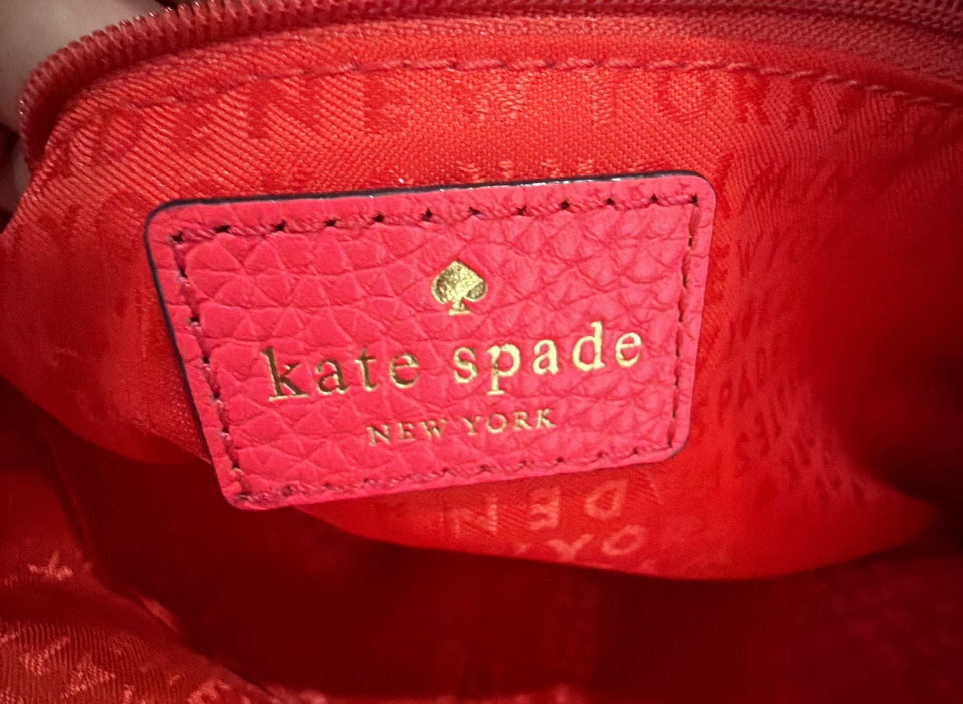Kate Spade Houston Street Loula Pebble Leather Crossbody Handbag 8