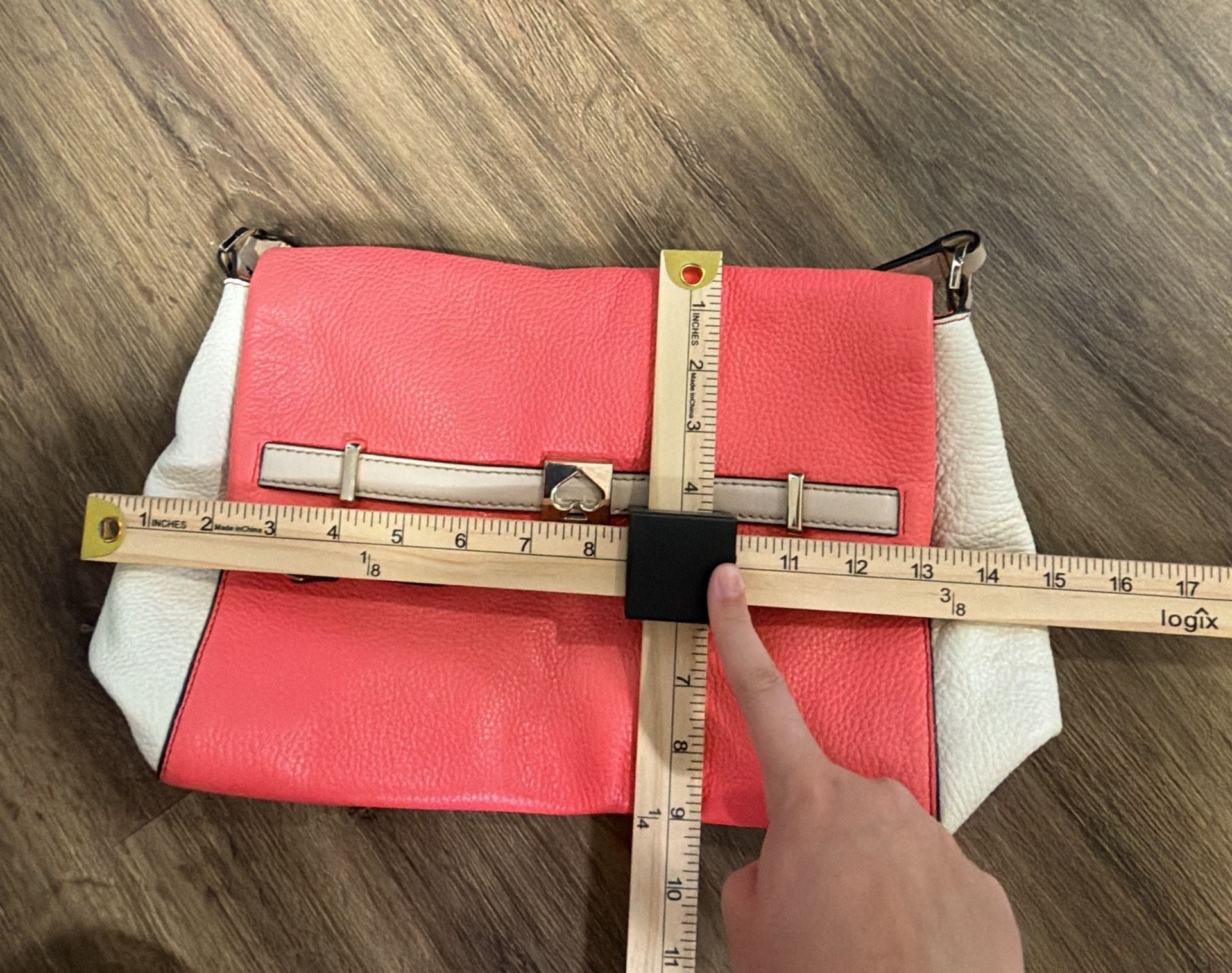 Kate Spade Houston Street Loula Pebble Leather Crossbody Handbag 9