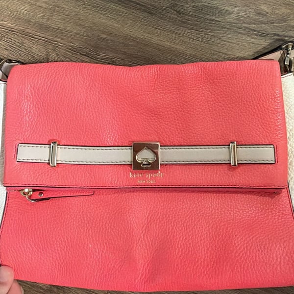 Kate Spade Houston Street Loula Pebble Leather Crossbody Handbag