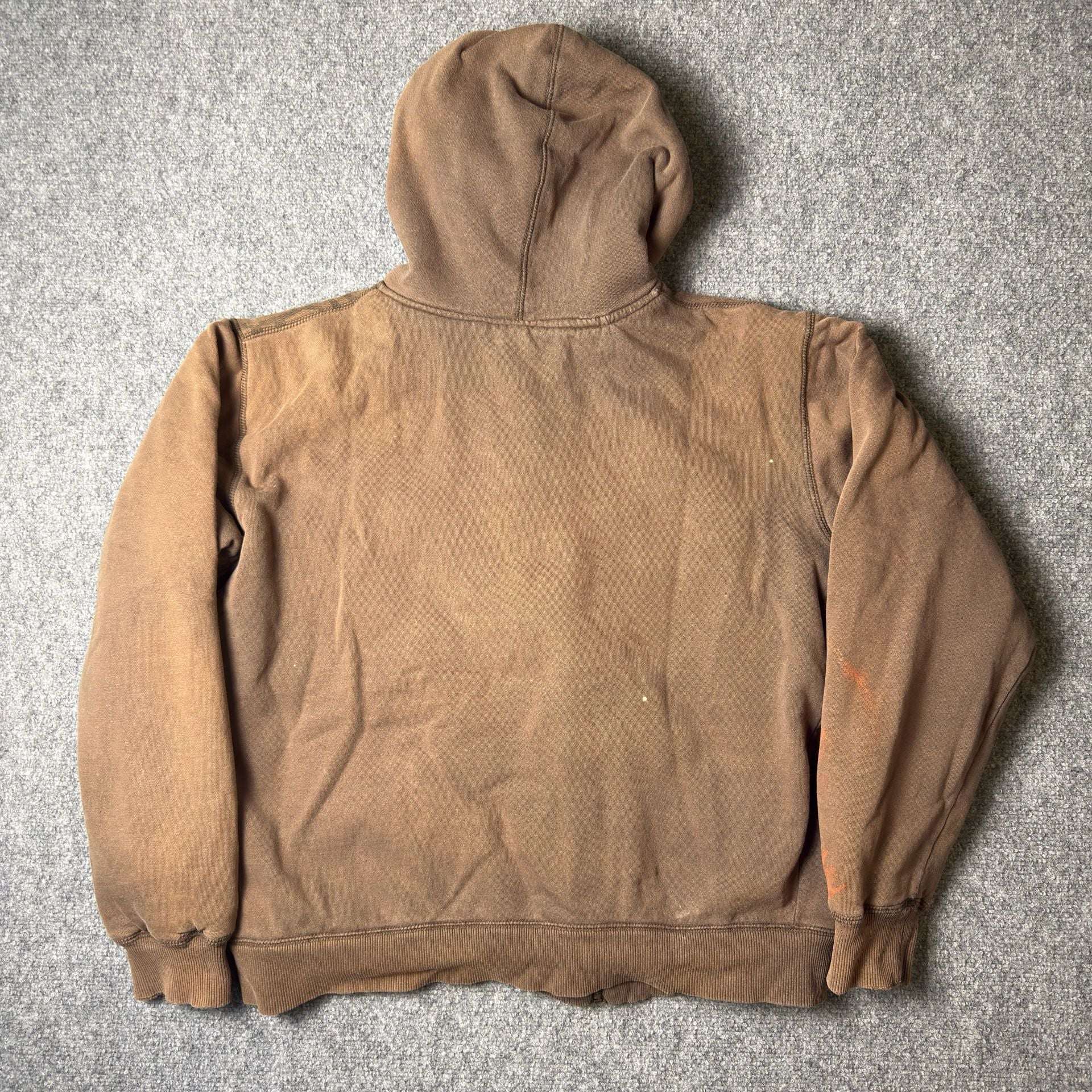 Billabong Sherpa Lined Zip Up Hoodie Brown Y2K 7