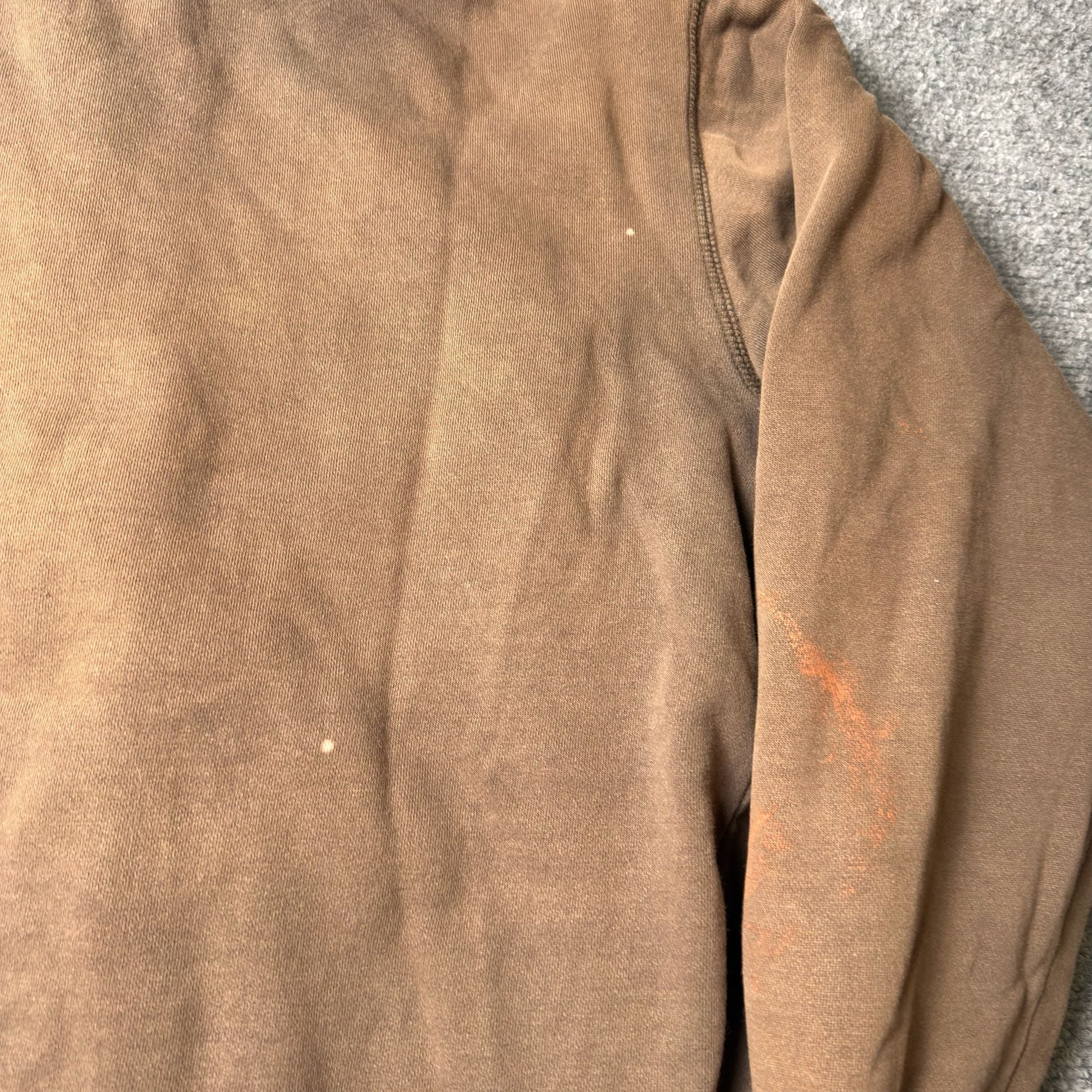 Billabong Sherpa Lined Zip Up Hoodie Brown Y2K 8