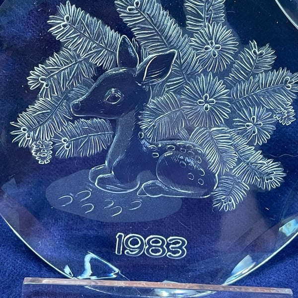 Lincoln House Christmas Treasures 1983 Collectors Ornament Fawn