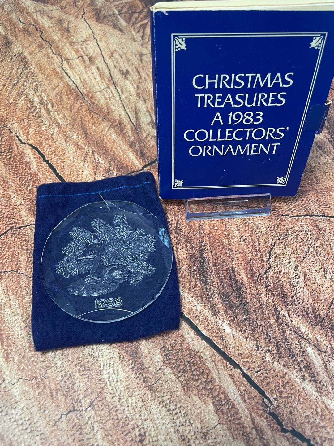 Lincoln House Christmas Treasures 1983 Collectors Ornament Fawn 5