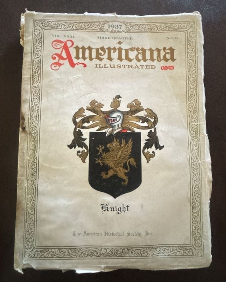 Americana Illustrated Magazine Vol. XXXI Third Quarter 1937 1