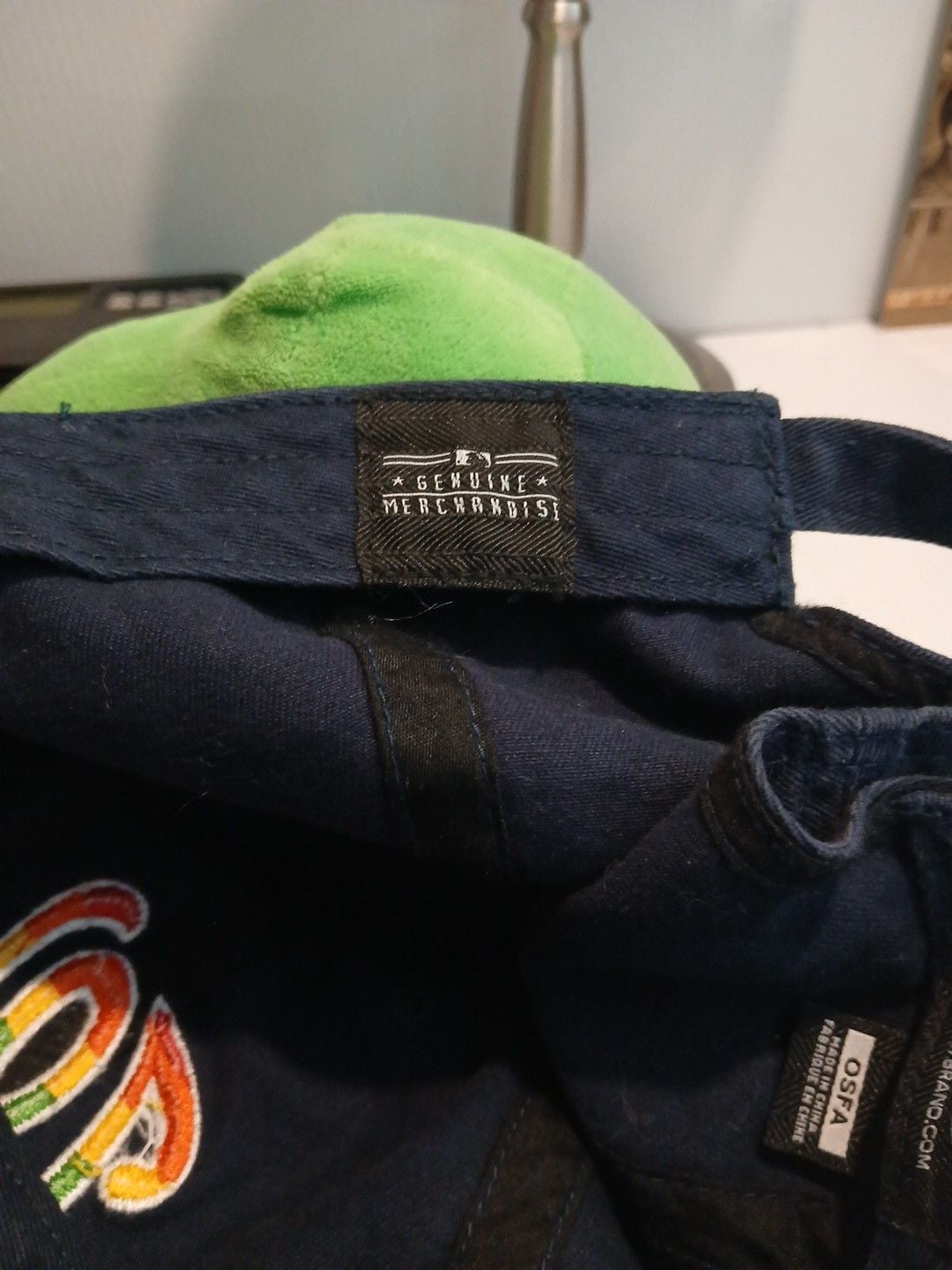 47 Brand Washington Nationals Pride Clean Up OSFA Blue Hat 7