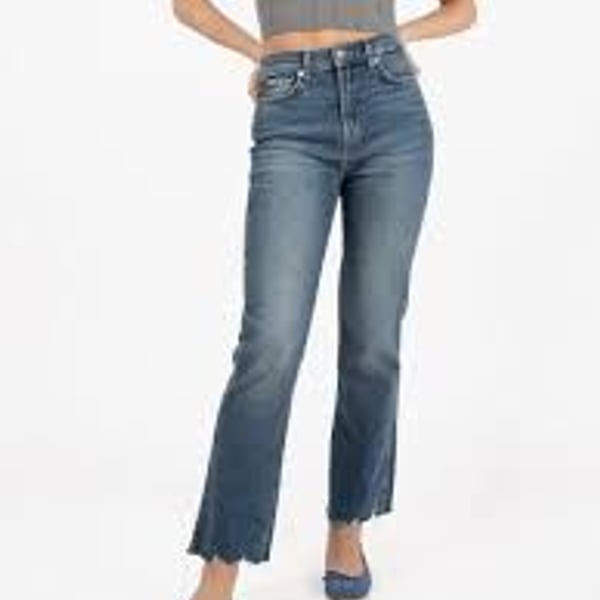 7 For All Mankind - High Waist (HW) Slim Kick Luxe Vintage Jeans Size 30