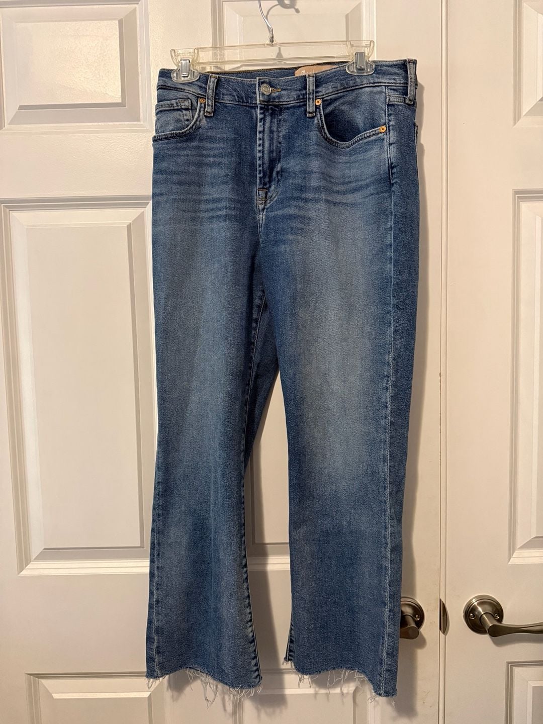 7 For All Mankind - High Waist (HW) Slim Kick Luxe Vintage Jeans Size 30 4