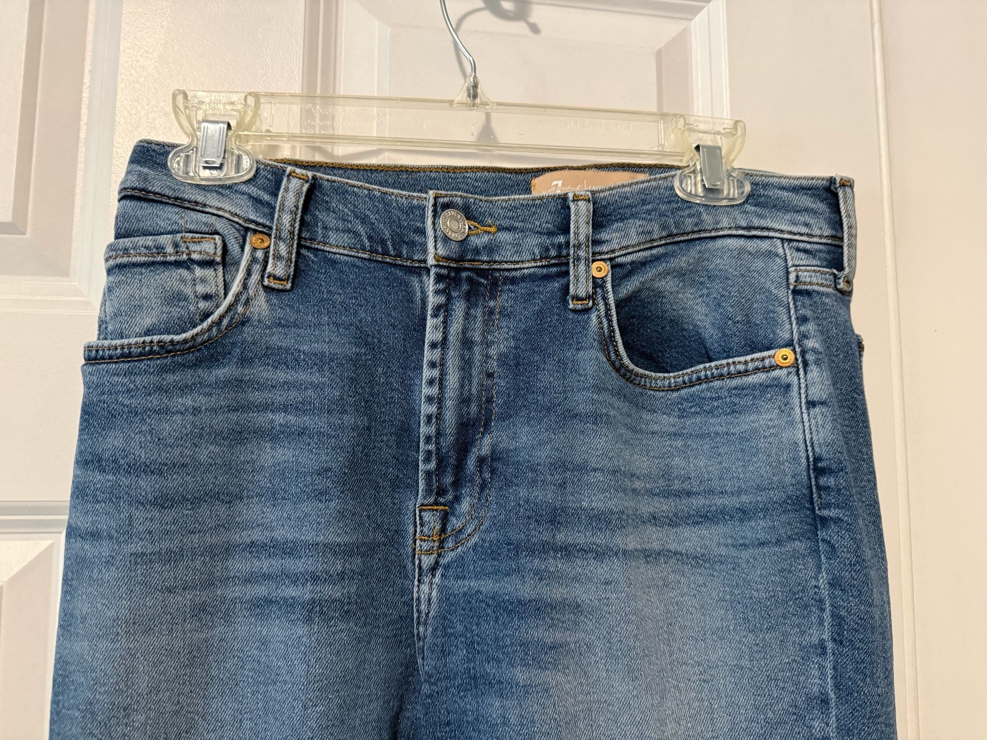 7 For All Mankind - High Waist (HW) Slim Kick Luxe Vintage Jeans Size 30 5