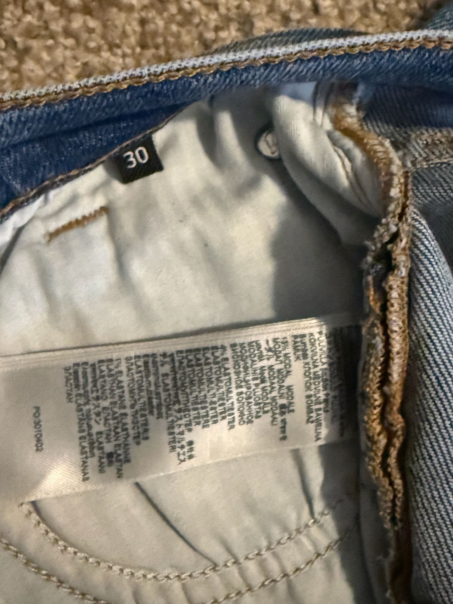 7 For All Mankind - High Waist (HW) Slim Kick Luxe Vintage Jeans Size 30 13
