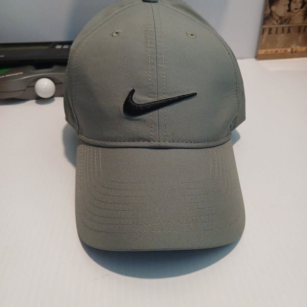 Nike Legacy91 Dri-FIT Hat Green Black Swoosh Strapback Cap