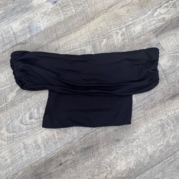 Intimately Free People Off The Shoulder Top Black