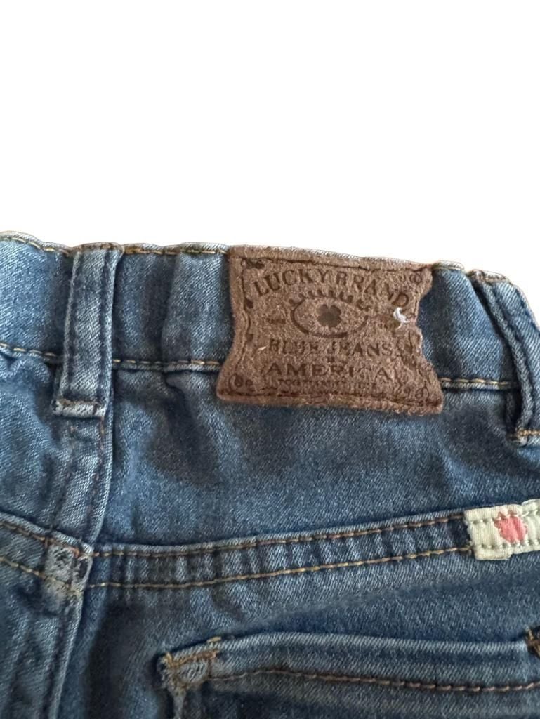 Lucky Brand Jeans Size 4 Blue Denim Skinny 7