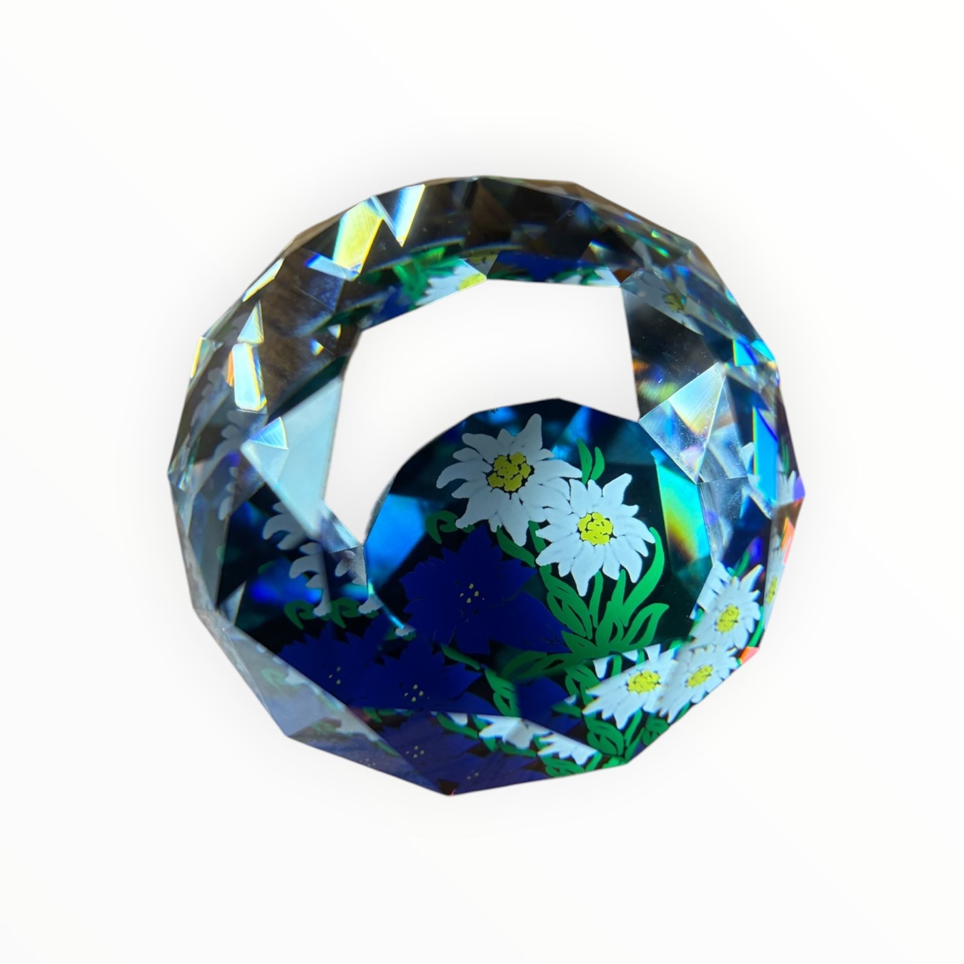 Swarovski Crystal Edelweiss Flower Paperweight 2