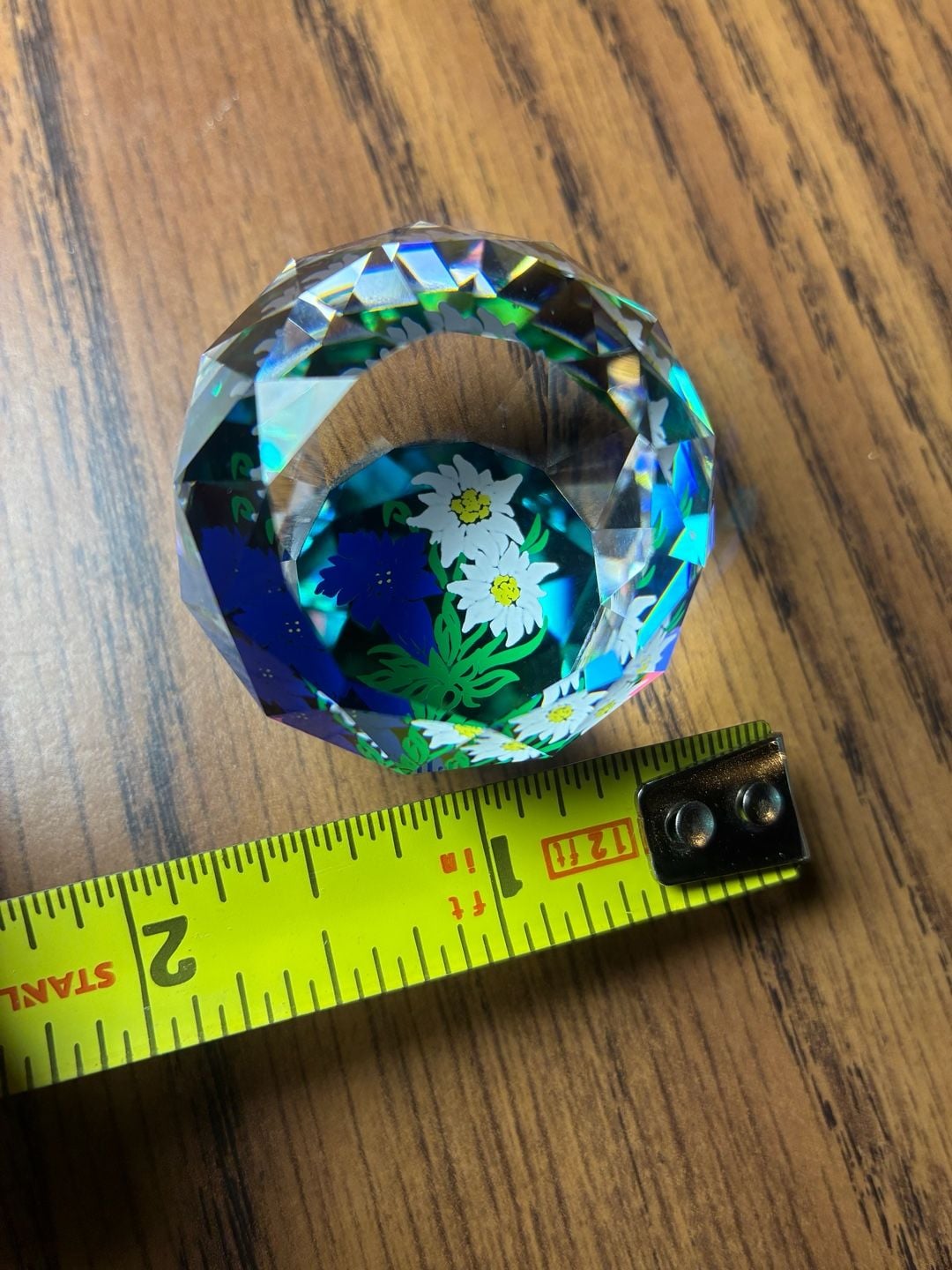 Swarovski Crystal Edelweiss Flower Paperweight 3