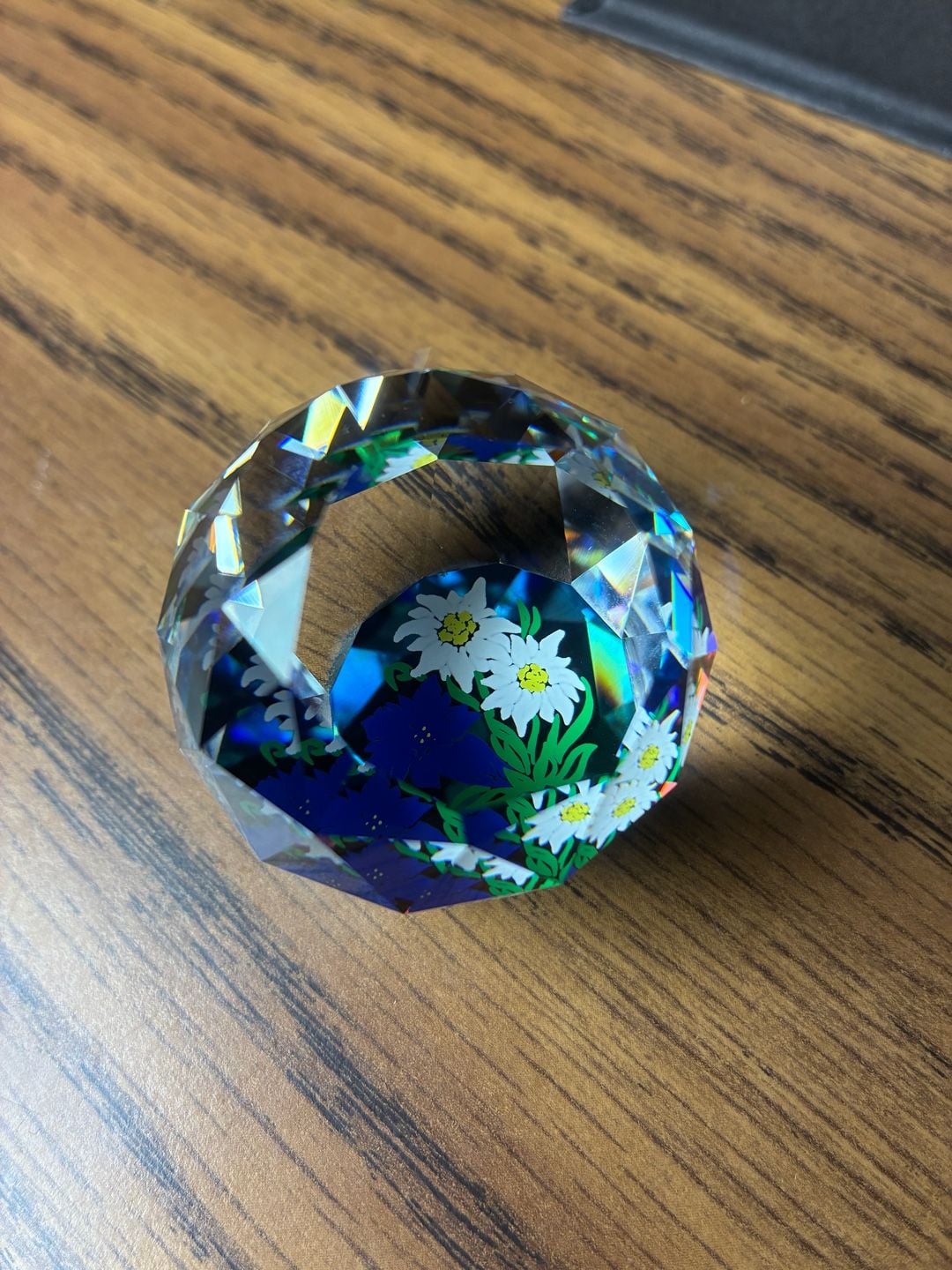 Swarovski Crystal Edelweiss Flower Paperweight 5