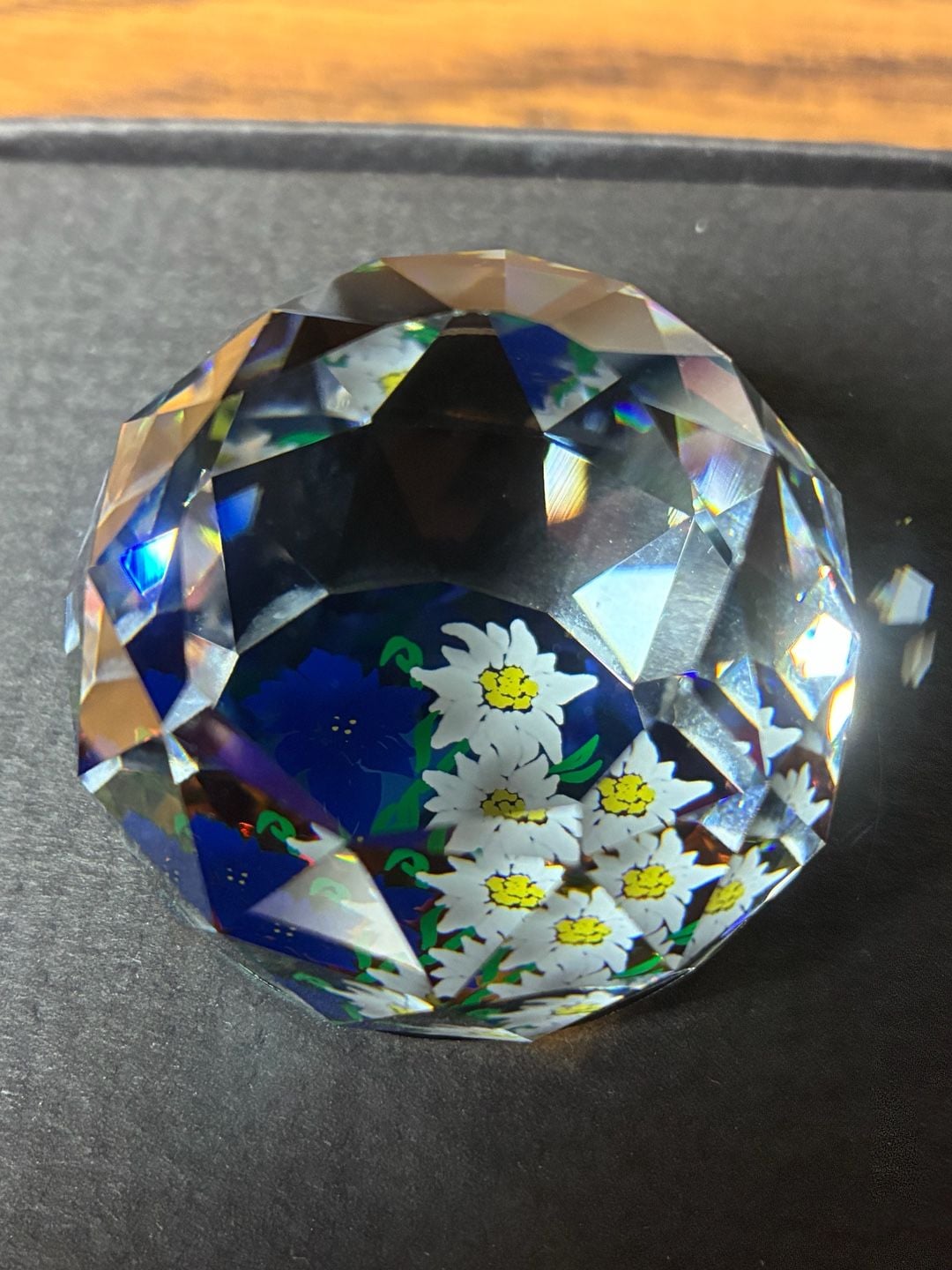 Swarovski Crystal Edelweiss Flower Paperweight 7