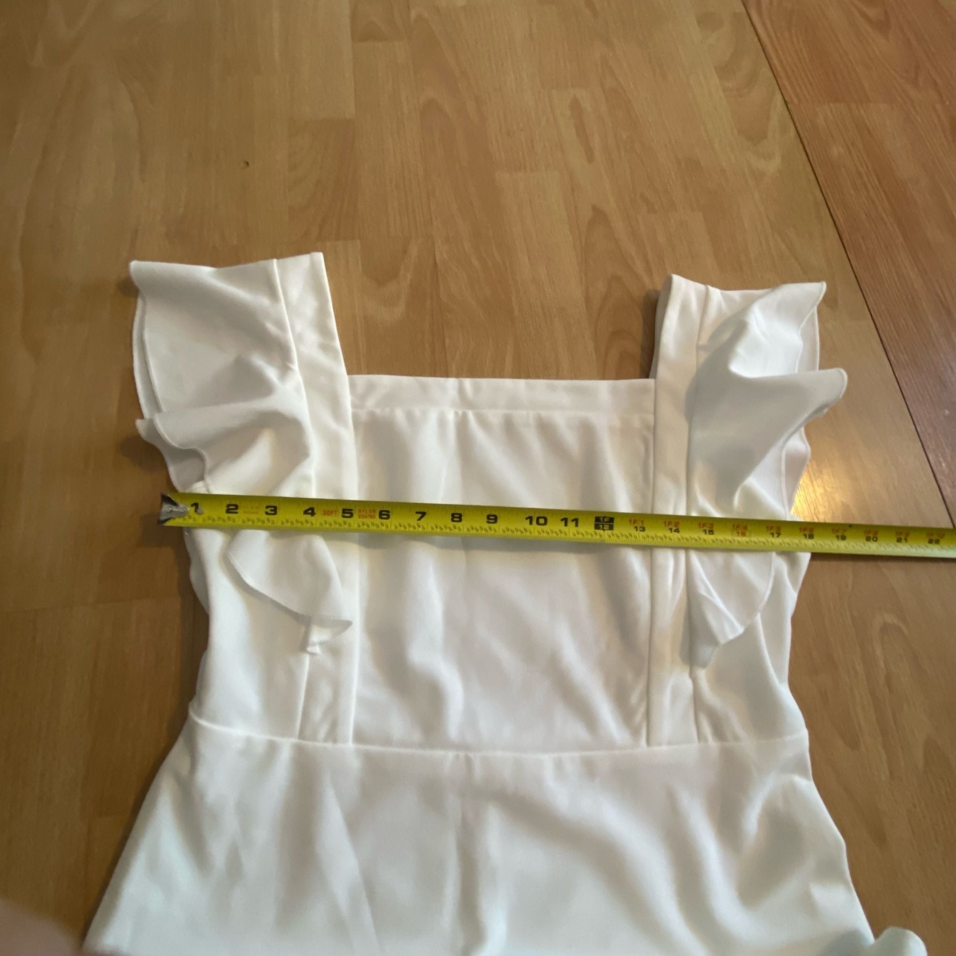 Custom Made White Dress 6
