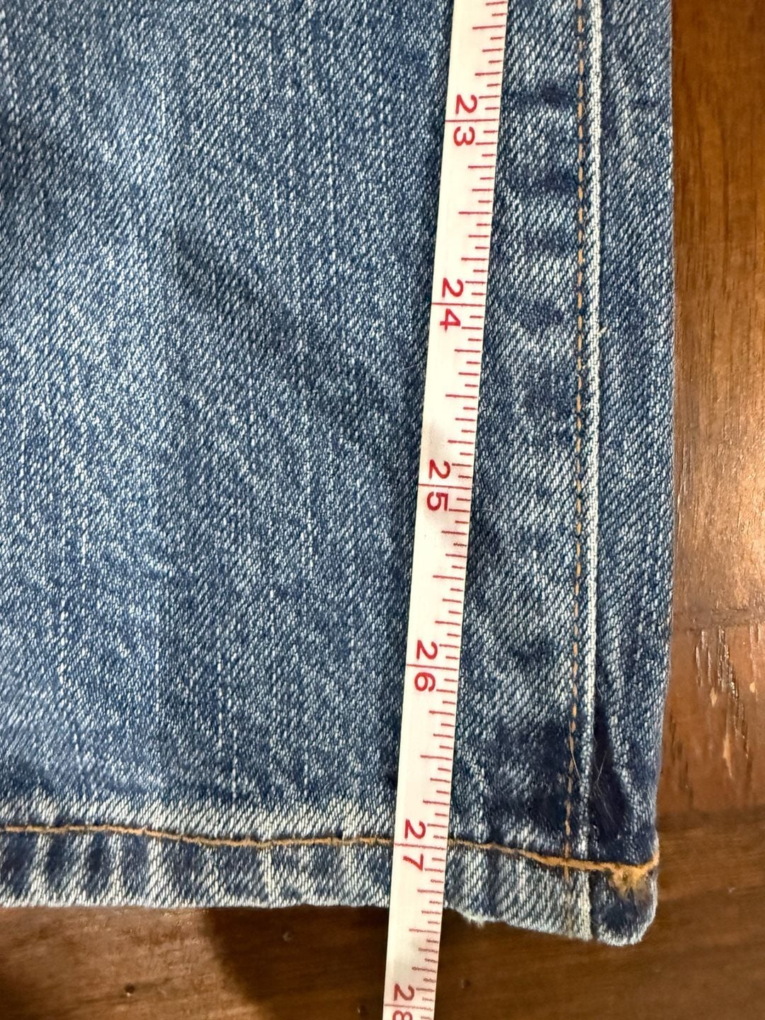 J.Crew Premium Edition Slim Boyfriend Patchwork Jeans 29 Blue Button Fly Boho 10