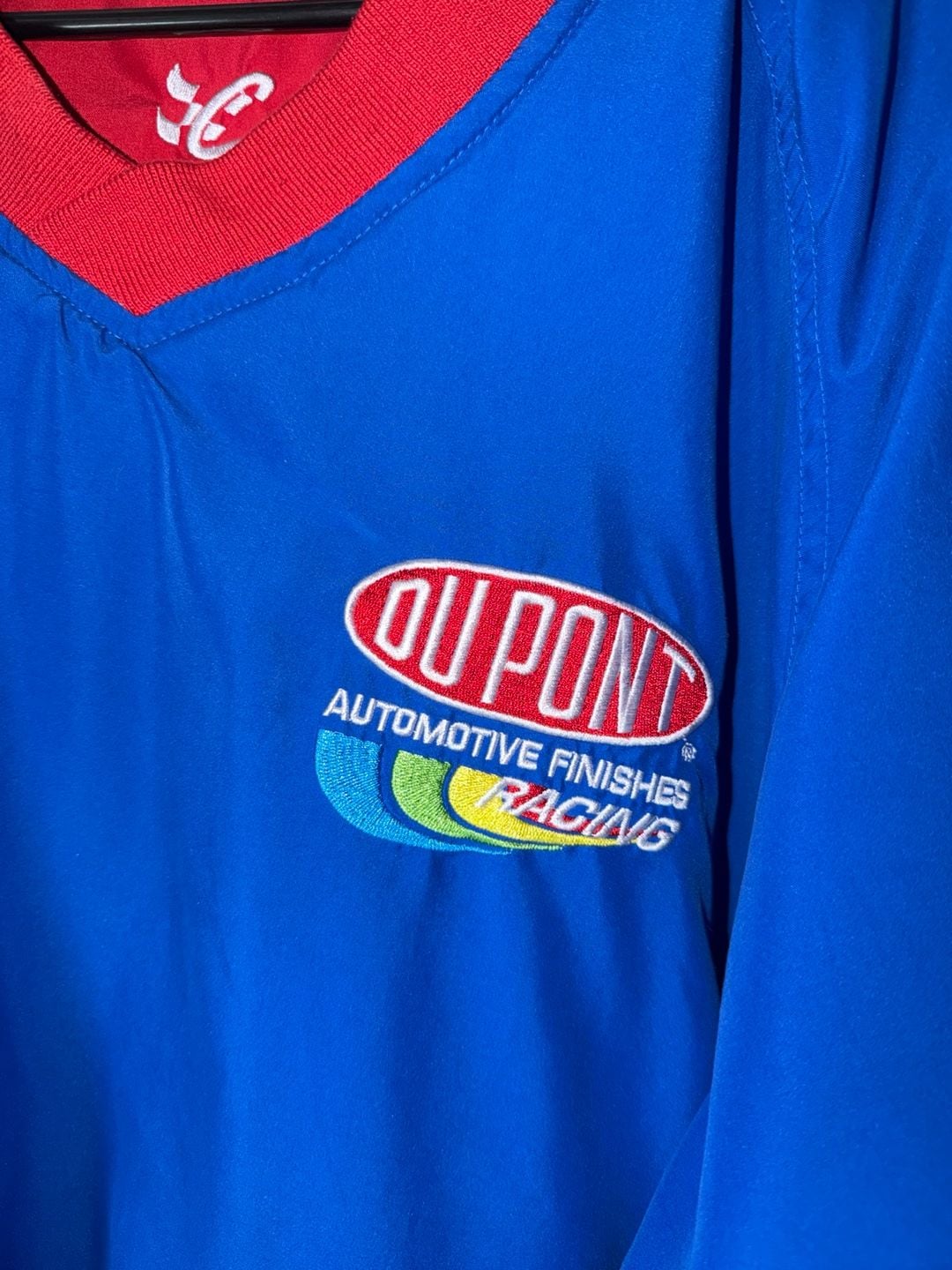 Vintage 90s Jeff Gordon DuPont NASCAR Racing Pullover Windbreaker Jacket 7