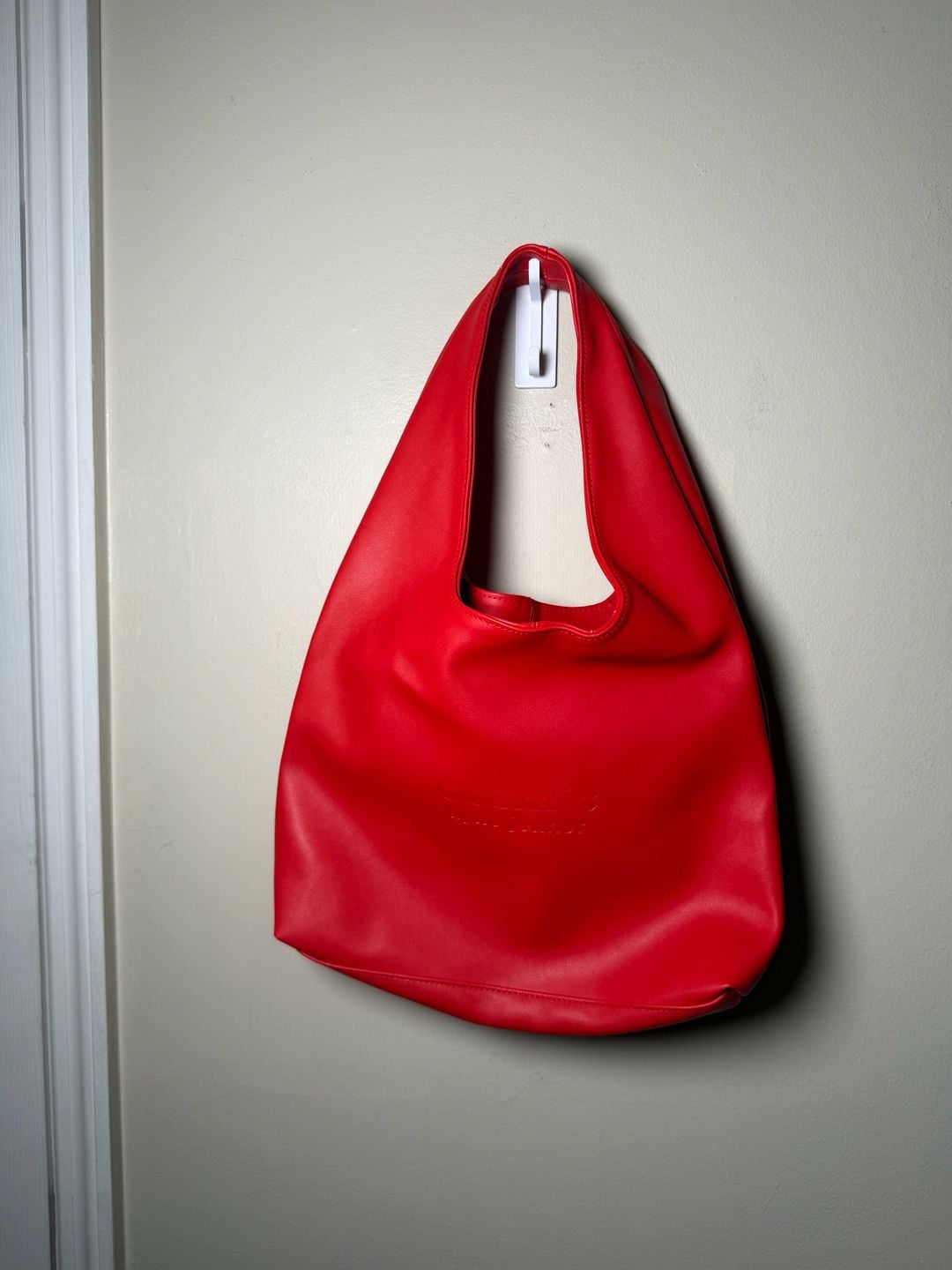 Kylie Jenner Cosmic Red Logo Shoulder Bag 3