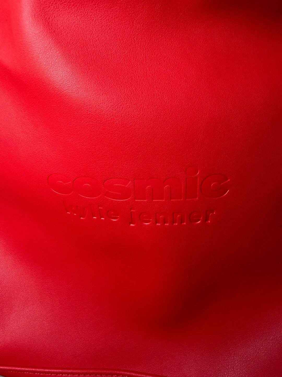 Kylie Jenner Cosmic Red Logo Shoulder Bag 4
