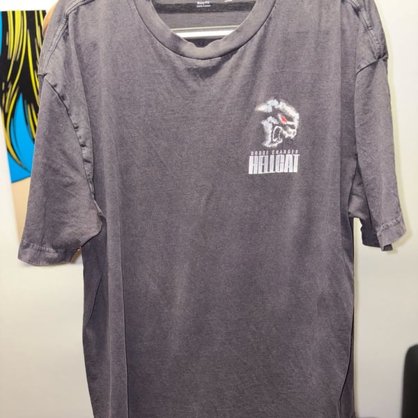 Hollister Dodge Charger Hellcat Boxy Fit T-Shirt Size L