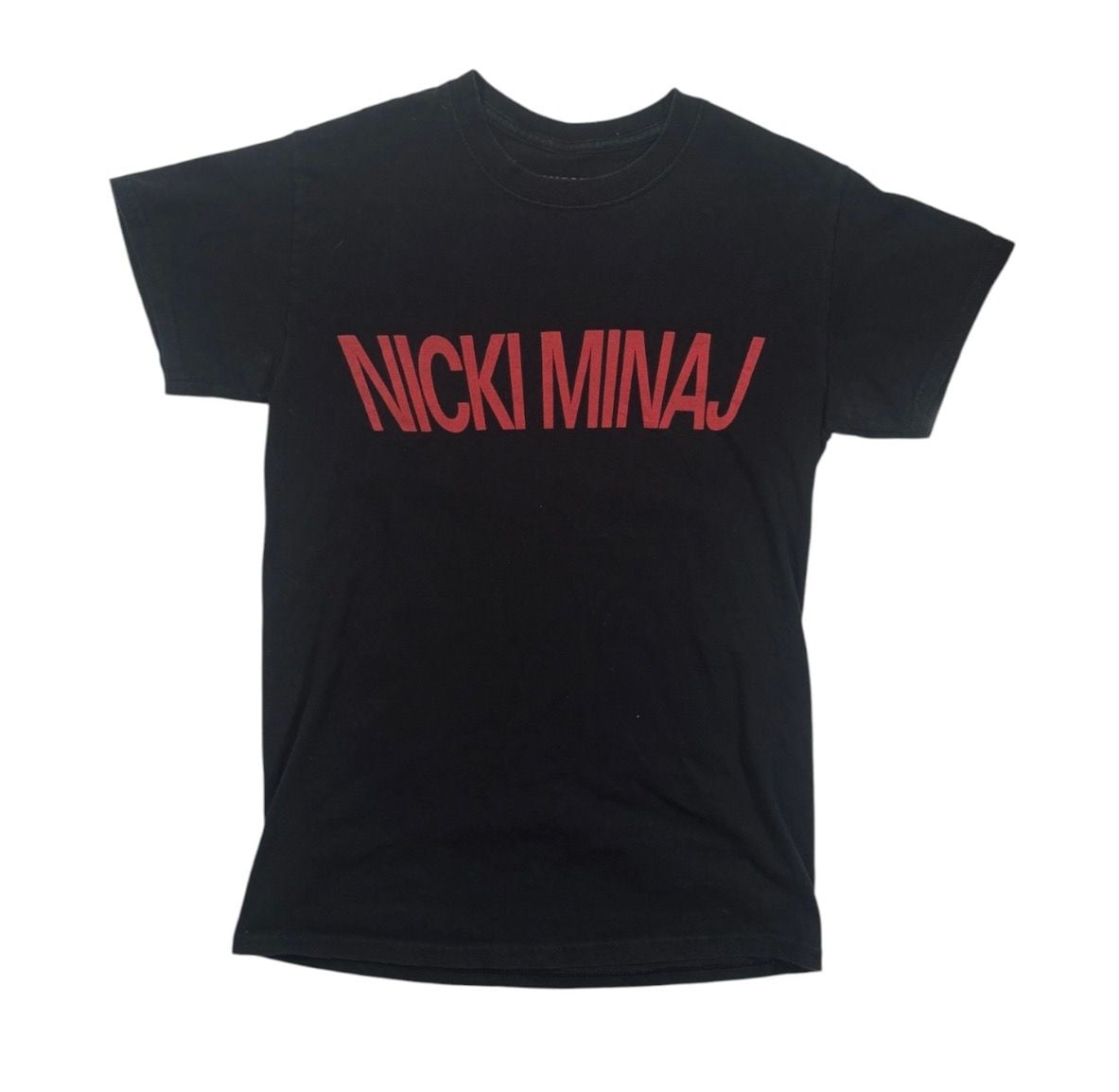 Nicki Minaj Graphic T-Shirt Size S Black Red UFO Sci-Fi 2
