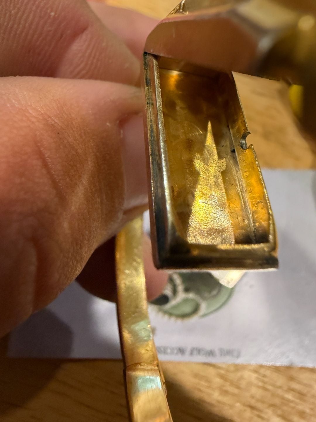 Bucherer 17 Jewels Gold Plated Swiss Vintage Watch non running 5