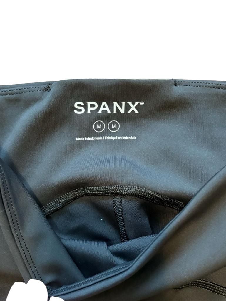 Spanx Leggings Size M Black Activewear Pants 5