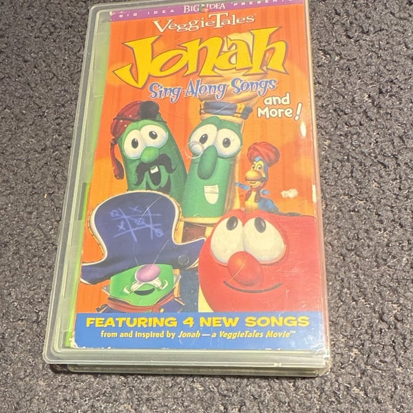 VeggieTales Jonah Sing-Along VHS