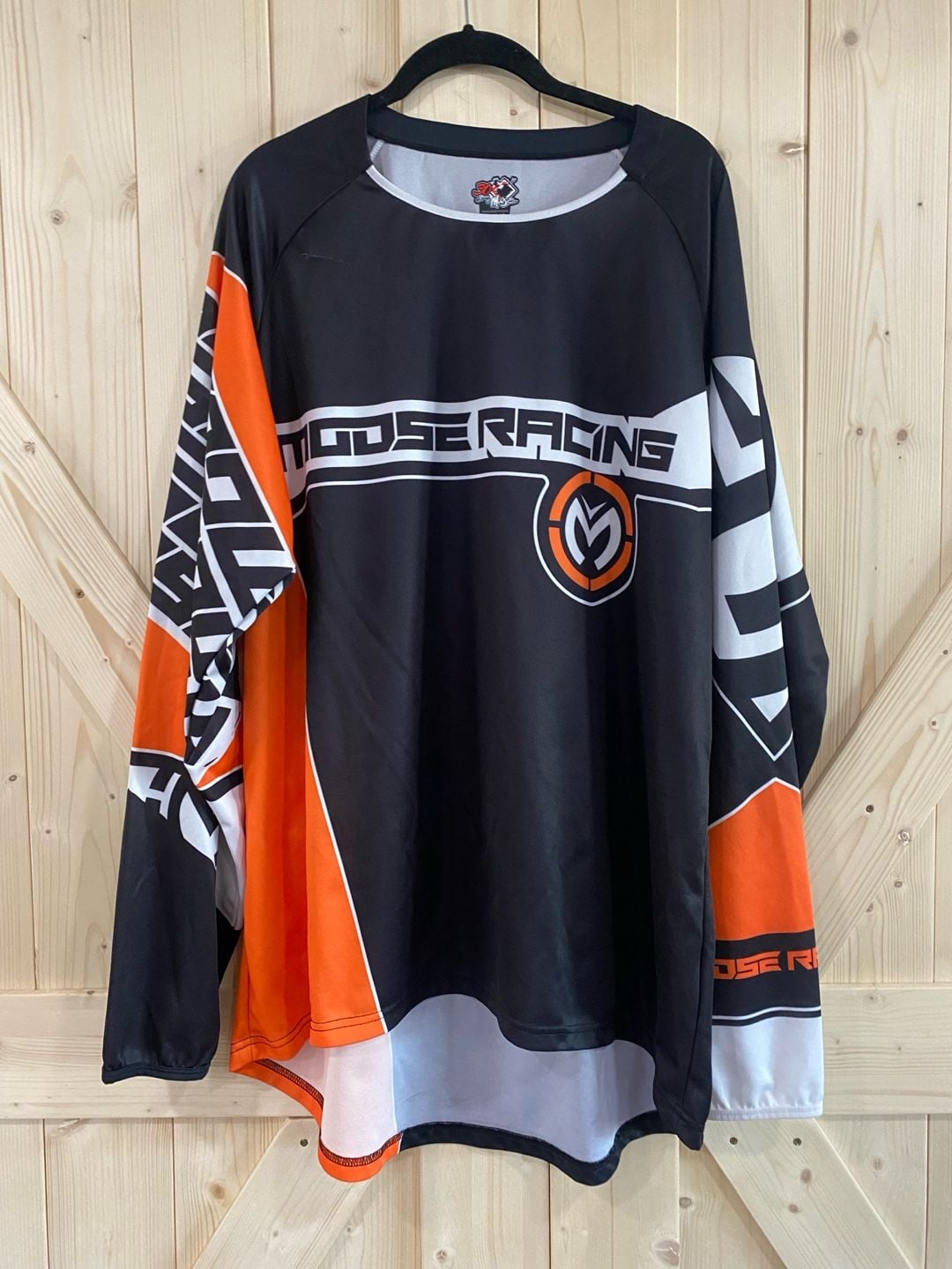 Moose Racing Qualifier Jersey Size 3XL Black Orange Motocross Offroad 2