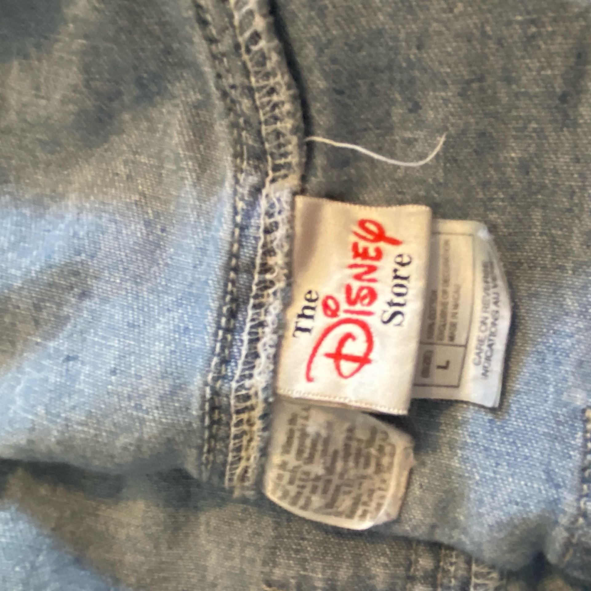 Disney Vintage Winnie The Pooh Denim Overalls 10