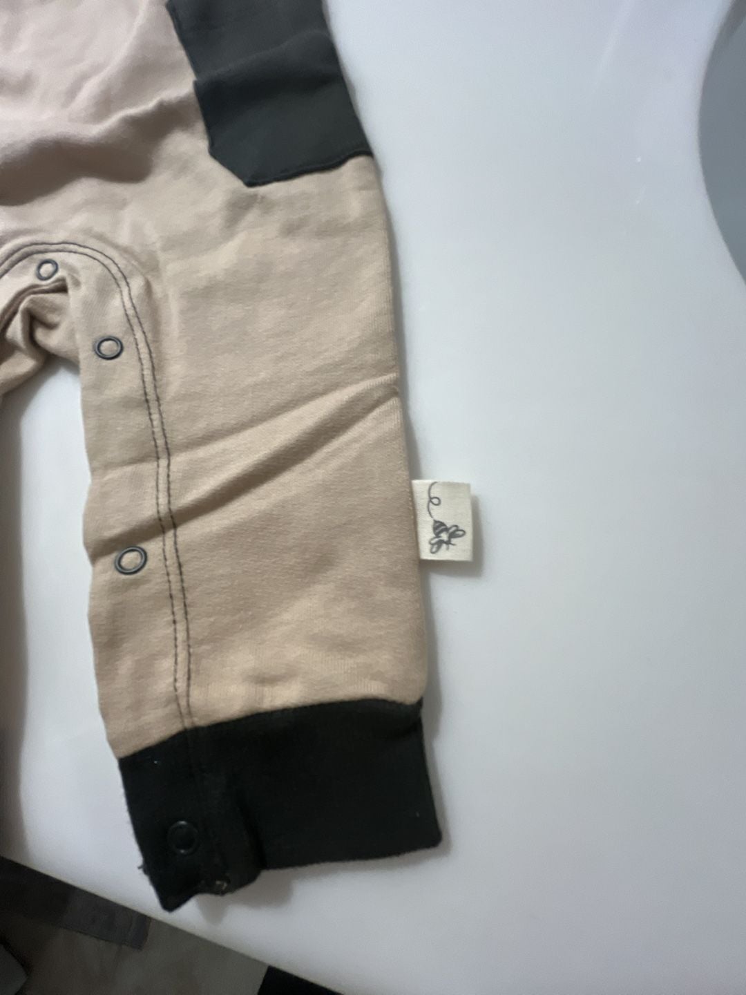 Burt's Bees Baby Pajama Size 3M Organic Cotton Ginger 6