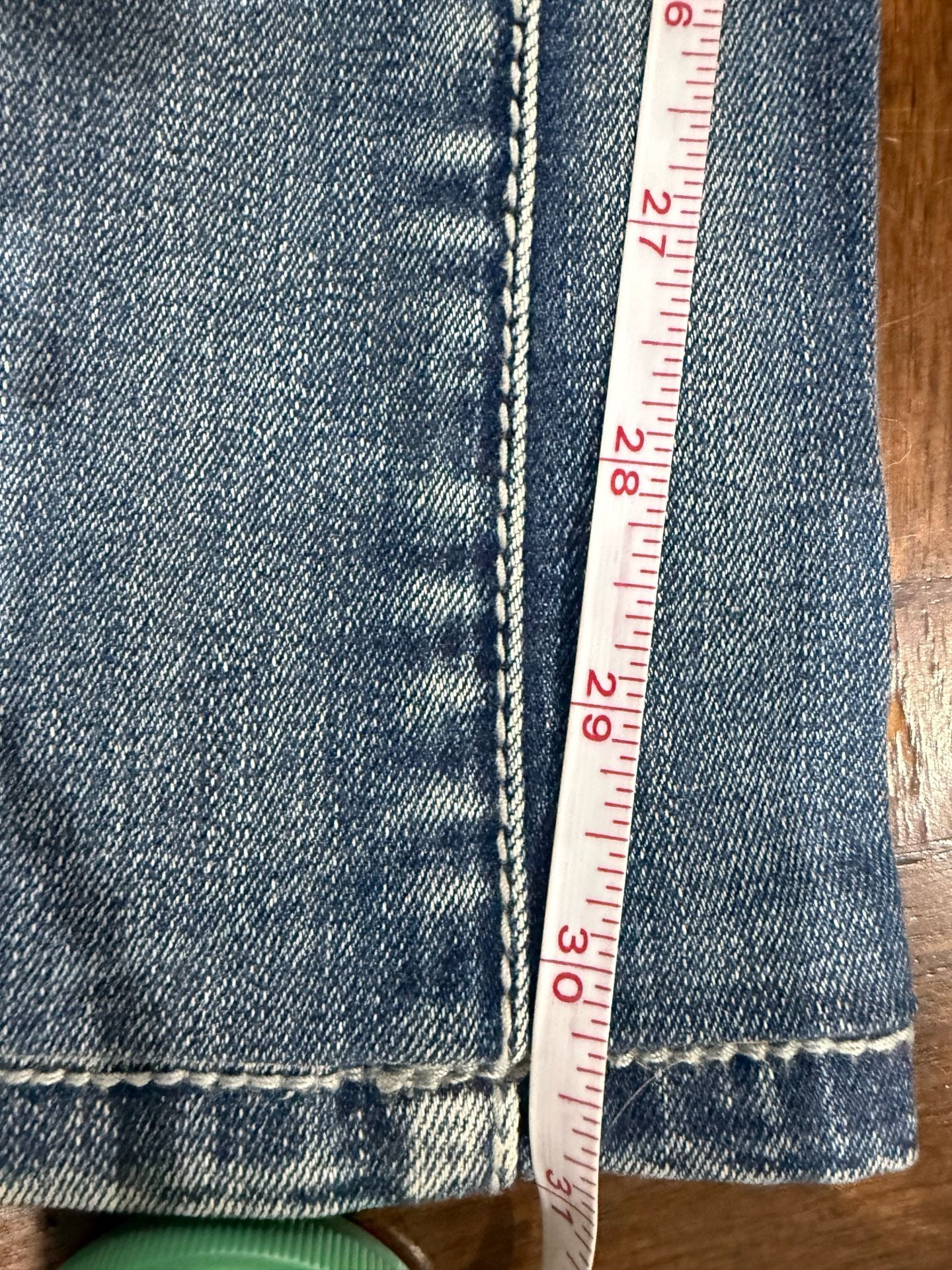 Cache Flare Jeans Size 10 Medium Wash Embellished Pockets Y2K Denim 7