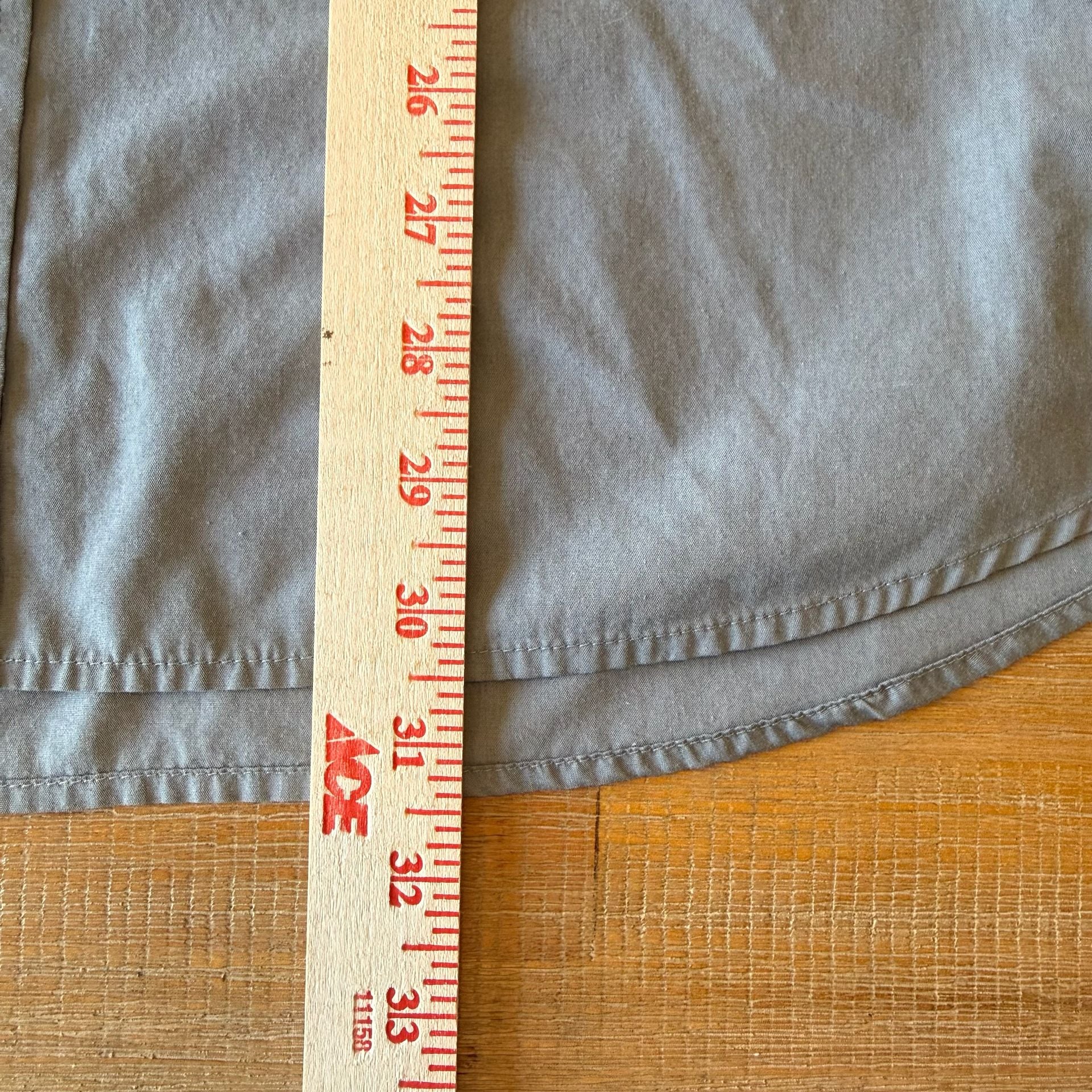 Vintage Rip Curl Shirt XXL Gray Y2K Skater Long Sleeve Button Up Cargo Pocket 7