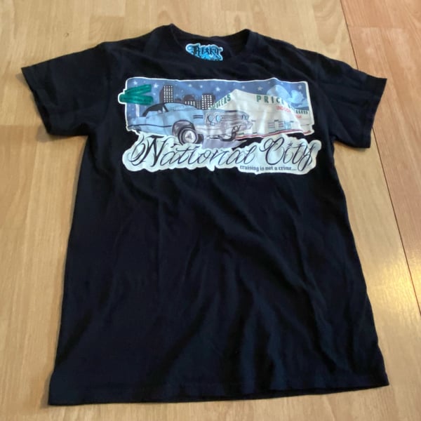 Risky Business Cruising Is Not A Crime National City Graphic T-Shirt Black