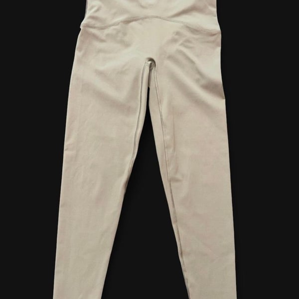 Spanx Leggings Size M Mint Green Active V-Waist Workout Pants