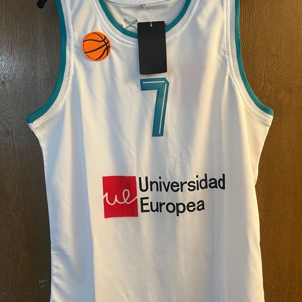 Real Madrid Luka Doncic #7 Size S Basketball Jersey