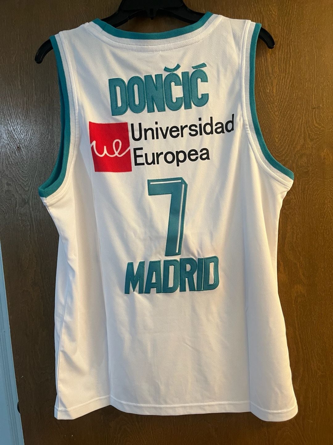 Real Madrid Luka Doncic #7 Size S Basketball Jersey 5