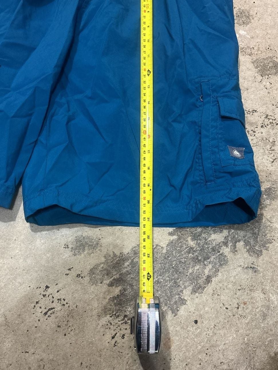 Nike ACG Cargo Shorts Size L Blue Hiking Belted Nylon 8