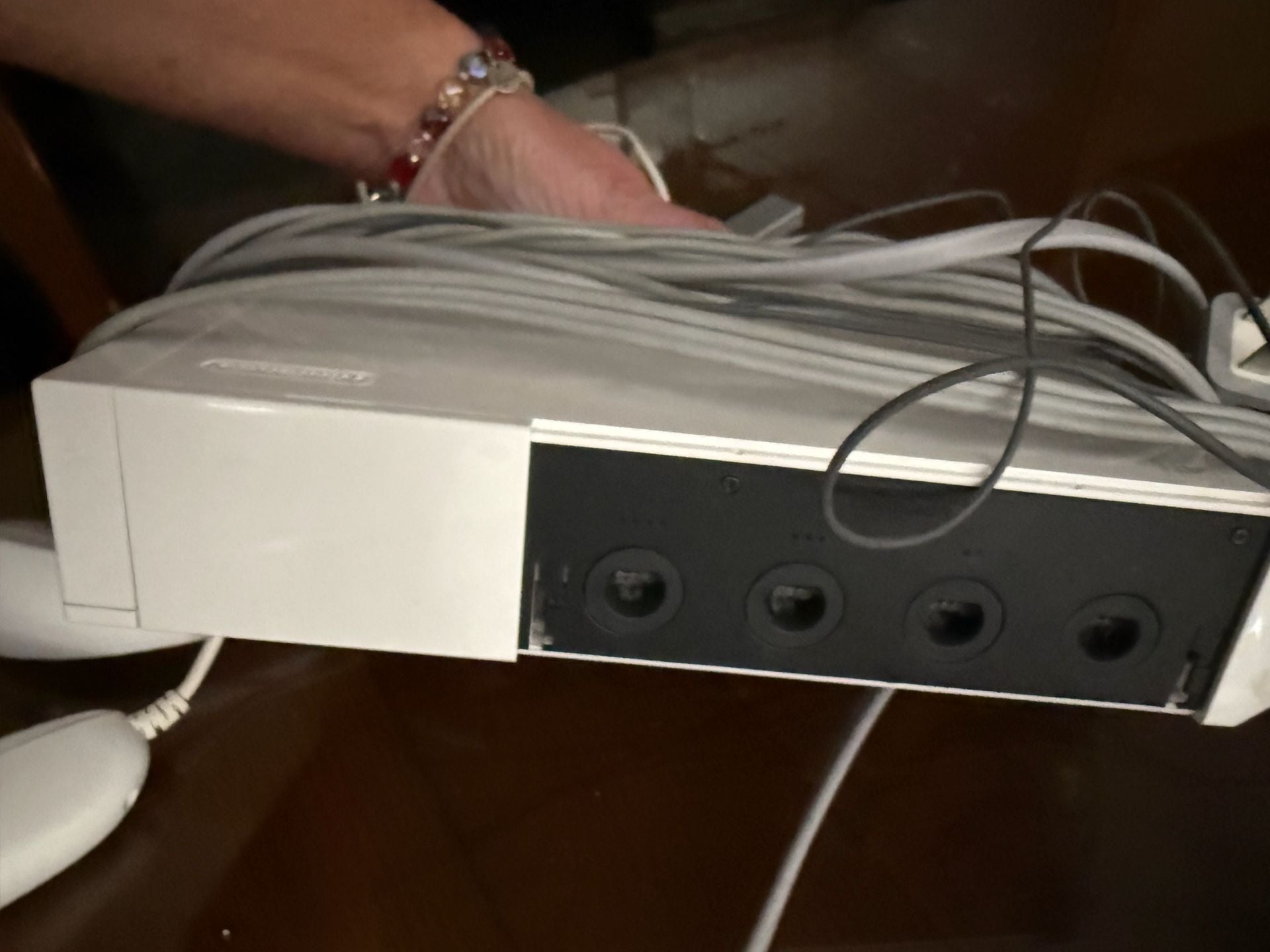 Nintendo Wii Console RVL-001 White Bundle with Controllers and Cords 9