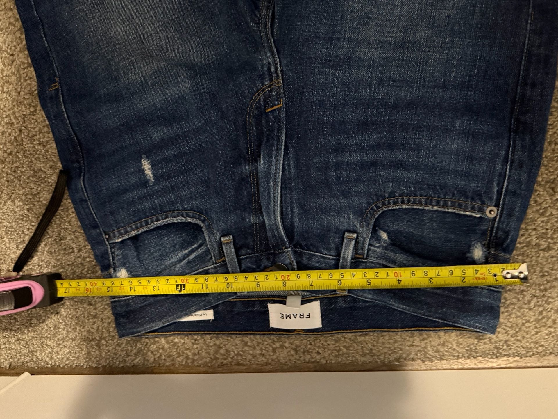 Frame Le Pixie Hollywood Straight Leg Jeans Size 25 10